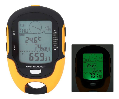Reloj Gps Altímetro Barómetro Impermeable Usb Recargable