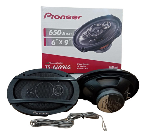 Cornetas Pioneer 6x9 Ts-a6996 650w 5 Vias Triaxiales