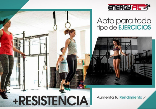 Imagen 5 de 10 de Soga Saltar Speed Rope Mangos Aluminio Cabezal 360° Crossfit