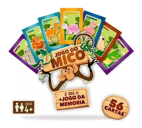 Kit 05 Jogos Cartas Divertidos Truco, Mico, Mau Mau + Brinde - R$ 99,9