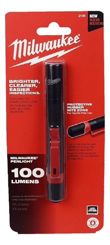 Milwaukee 2105 Mini Lampara Tipo Pluma 100 Lumenes True View