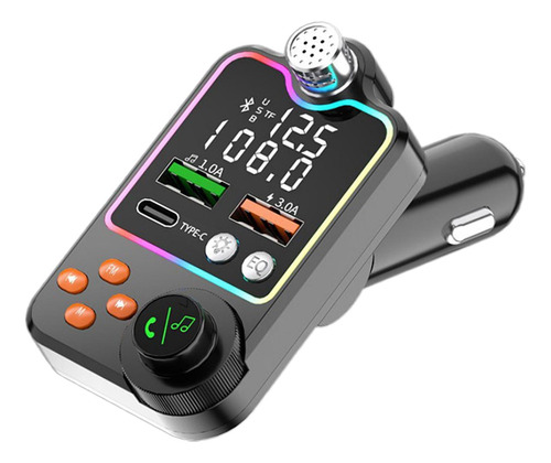Transmisor Bluetooth Fm Fácil Instalación Llamadas Manos