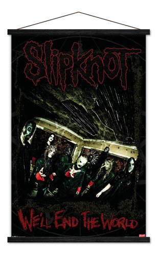 Slipknot - Póster De Pared End The World Marco Magnét...