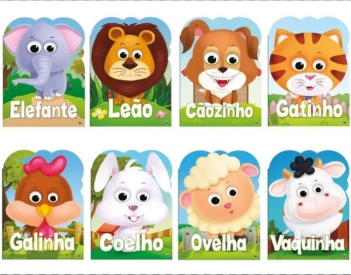 Coleção De Livro Infantil - Olha Quem Sou! - 8 Títulos