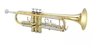 Trompete Jupiter Jtr 700q Serie 700 Gold Sib C/ Case Luxo