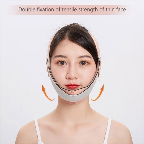 Imagen 3 de 7 de Faja Facial Adelgazante Mentonera Doble Mentón Papada