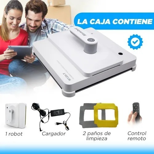 Imagen 4 de 10 de Limpia Vidrios Robot Control Via App Movil Con Repuestos