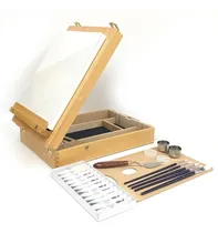 Comprar Set Sapiens De Oleos Valija Con Paleta Atril Pinceles 5