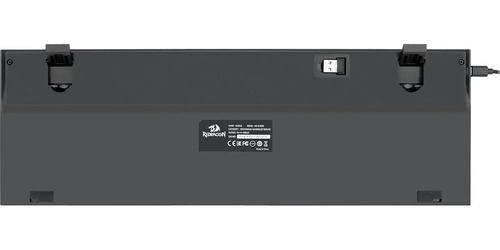 Teclado Mecánico Redragon Horus Red Switch Español Negro