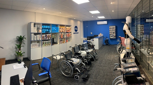 Imagen 8 de 9 de Silla De Ruedas Reclinable Plegable, Apoya Piernas Elevable