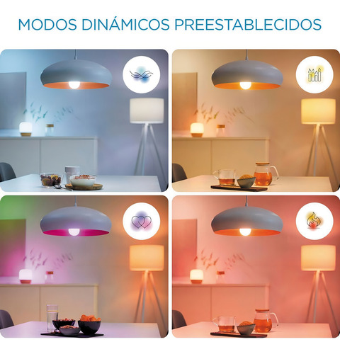 Pack X3 Focos Inteligentes Wiz + Sensor De Movimiento Luz Rgb