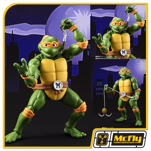 S.h Figuarts Michelangelo Os Tartarugas Ninjas Turtles