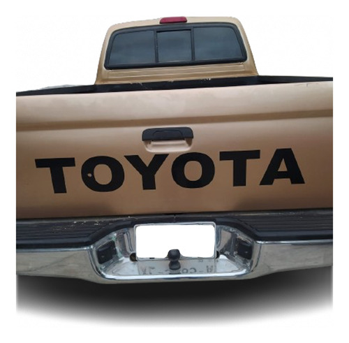 Sticker Para Tapa De Batea Compatible Con Pick Up Toyota 