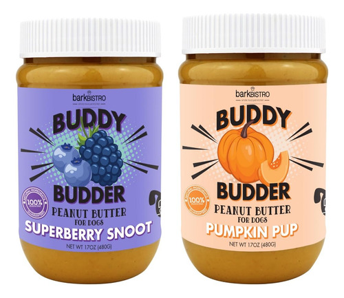 Mantequilla De Mani Para Perros Superberry Y Calabaza