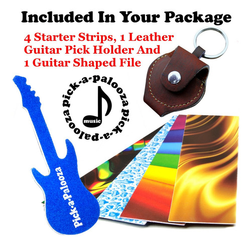 Paquete De Regalo Guitar Pick Punch Pick-a-palooza Con Sopor