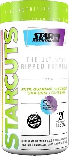 Starcuts Star Nutrition X 120 Capsulas Quemador La Plata