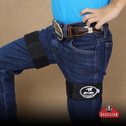 Suporte Para Sela Infantil Boots Horse Com Ajuste Tam. M