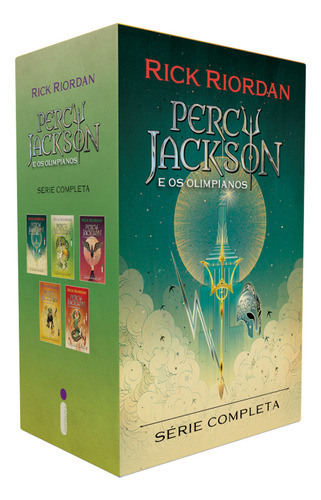 Livro Box Percy Jackson E Os Olimpianos - Nova Edição