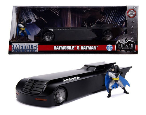 Batman E Batmobile Animated Series Hollywood Rides 1/24 Jada