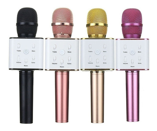 Imagen 2 de 7 de Microfono Bluetooth Karaoke Inalambrico Recargable Soul
