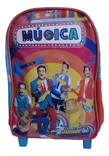 Mochila Cresko 12¨ C/rueditas Junior Express Topa