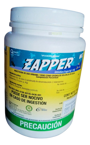 Zapper 1 Kg Cebo Mosquicida Altamente Eficaz Contra Moscas