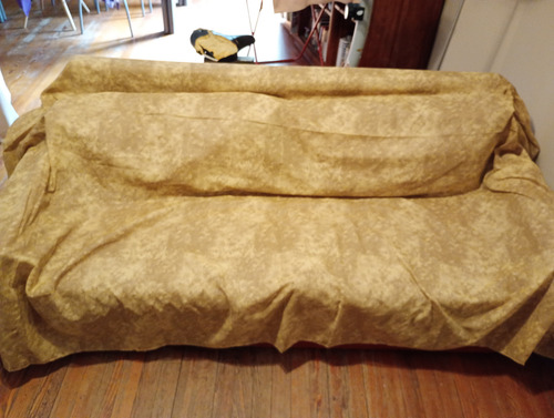Funda Cubre Sillón 3 Cuerpos Una Hora De Uso Maiz Jaspeado (Usado)
