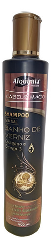 Kit 6 Unidades Shampoo Banho De Verniz 400ml