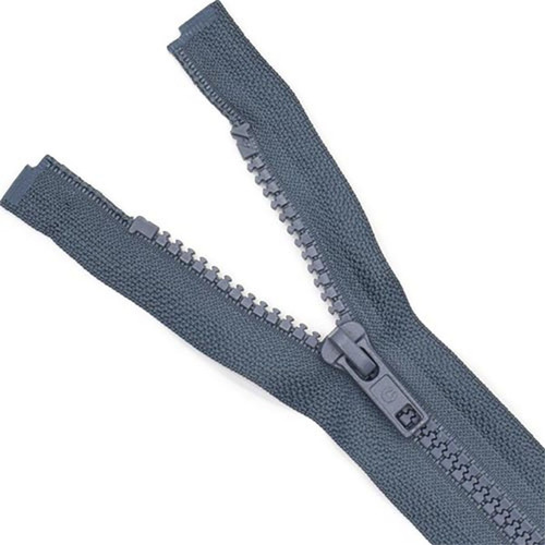 Zíper Tratorado - 80 Cm Cor 579 Cinzelado