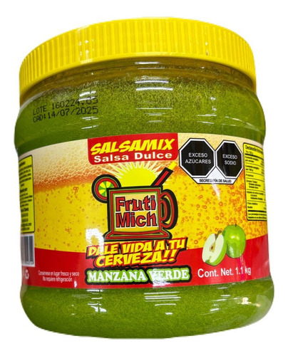 Salsa Fruti Mich Manzana Verde 1.1kg