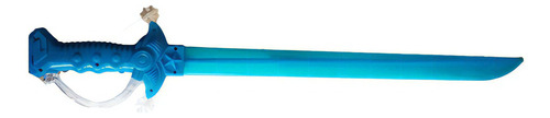 Espada Con Luces Y Sonidos Para Niños Guerreros Juguete 65cm Azul