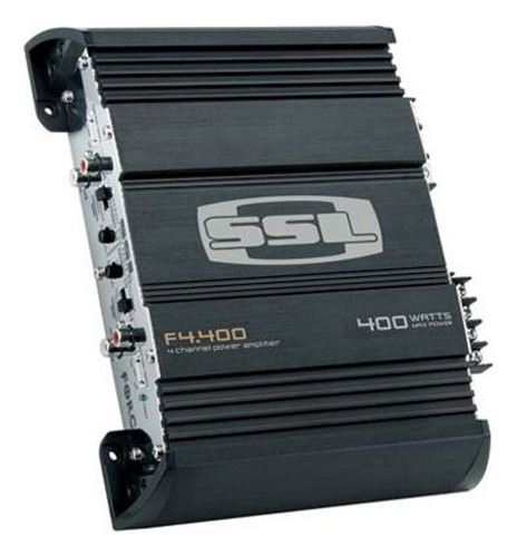 Módulo Amplificador Soundstorm Ssl F4.400 200rms 4 Canais Cor Preto