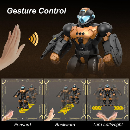 Robot Control Remoto Negro Tranformer Regalo Navidad