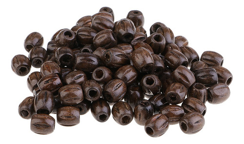 100 Piezas Pulsera Cuentas De Madera Diy Con Cuentas Para