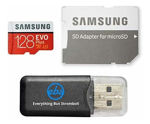 128gb Micro Sdxc Evo Plus Bundle Funciona Galaxy S10 Phone