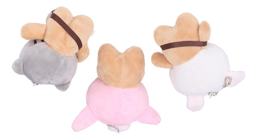 Colgante De Peluche Para Perro, 3 Unidades, Pequeño Y Suave
