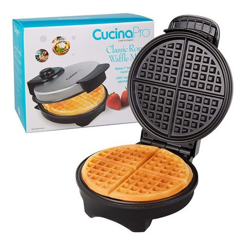 Waffle Maker By Cucina Pro - Waffler Antiadherente Con Con