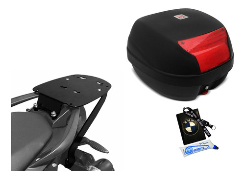 Suporte De Baú Superior + Baú 29l F800r 2010 2011 2012 2013