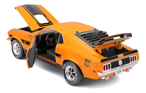 Mustang 1970 Mach 1 Maisto Special Edition 1:18 Diecast Naranja