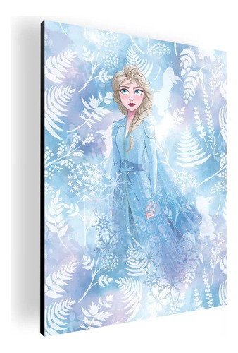 Cuadro Decorativo Moderno Poster Elsa Frozen 42x60 Cm