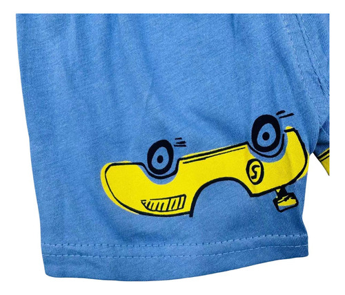 Conjunto De Bebé Ropa Para De Camisa Shorts Con Estampa