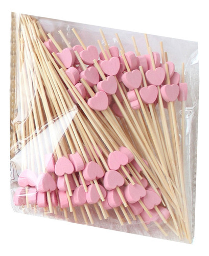 New.. 100x Selecciones De Cóctel Palillos De Dientes