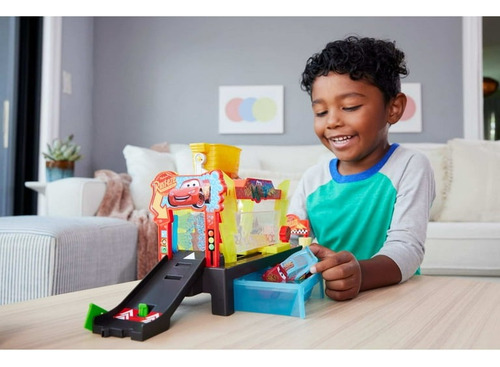 Cars Color Changers - Auto Lavado Incluye 1 Auto - Mattel