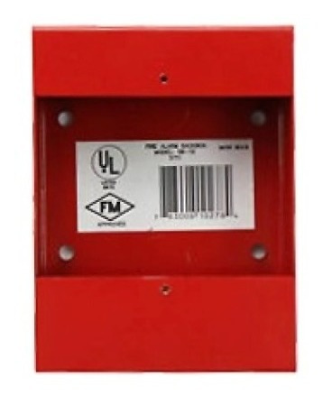 Caja De Montaje Para Estacion Manual Notifier Sb-10 Roja