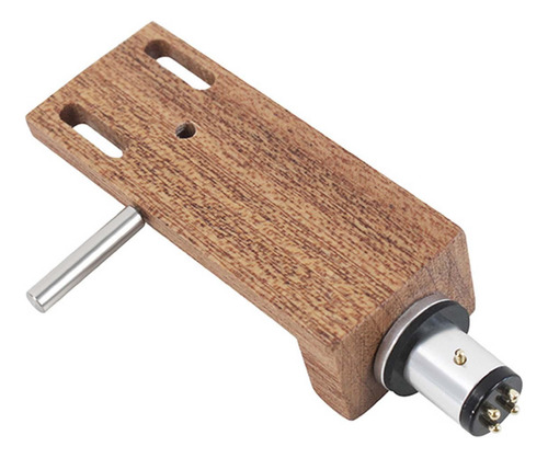 Tocadiscos Headshell Accesorio De Madera Phono Lp Audio