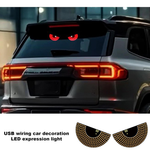 Para Luz Led Eyes Automóviles Luces Led Eyes Par