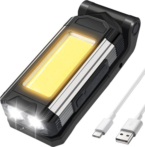 Luz Led Y Cargador Portatil Con Iman 