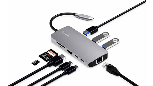 Juiced Systems Bizhub Pro - Adaptador Usb-c Multipuerto Giga