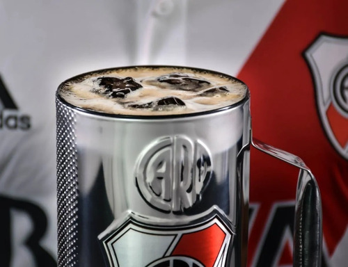 Vaso Guira River Plate Oficial Con Raspador Cumbia - Full
