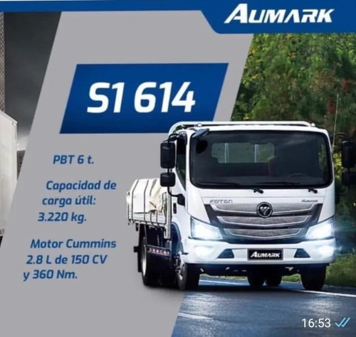 Imagen 3 de 25 de Foton Aumark 614 Flatbed